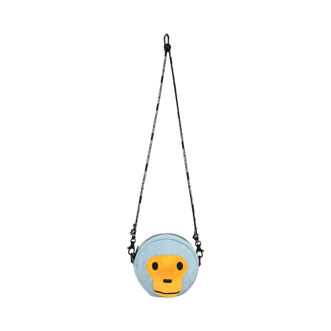 베이프 베이비 마일로 데님 스몰 크로스백 라이트 인디고(BAPE Baby Milo Denim Small Cross Bag Light Indigo)