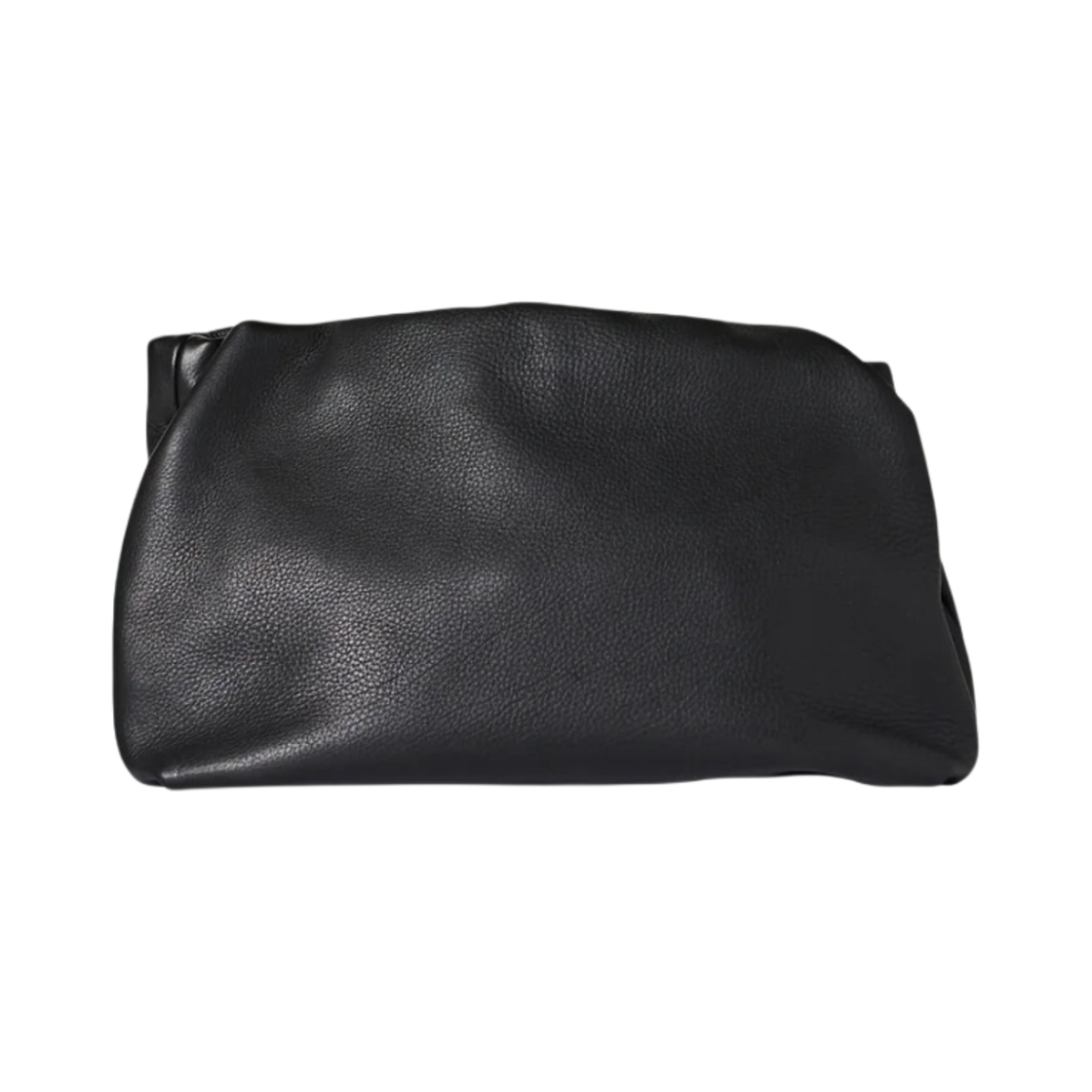 더 로우 부어스 클러치 레더 백 블랙(The Row Bourse Clutch Bag in Leather Black)
