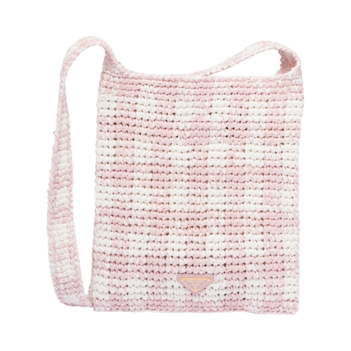프라다 크로쉐 백 앨러배스터 핑크(Prada Crochet Bag Alabaster Pink) - 2