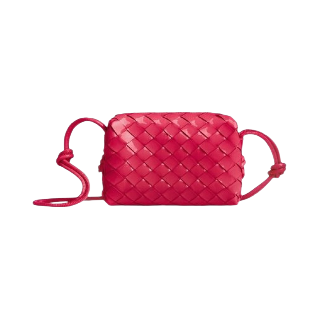 680254V1H516436 Bottega Veneta Mini Leather Loop Bag Candy Stripe