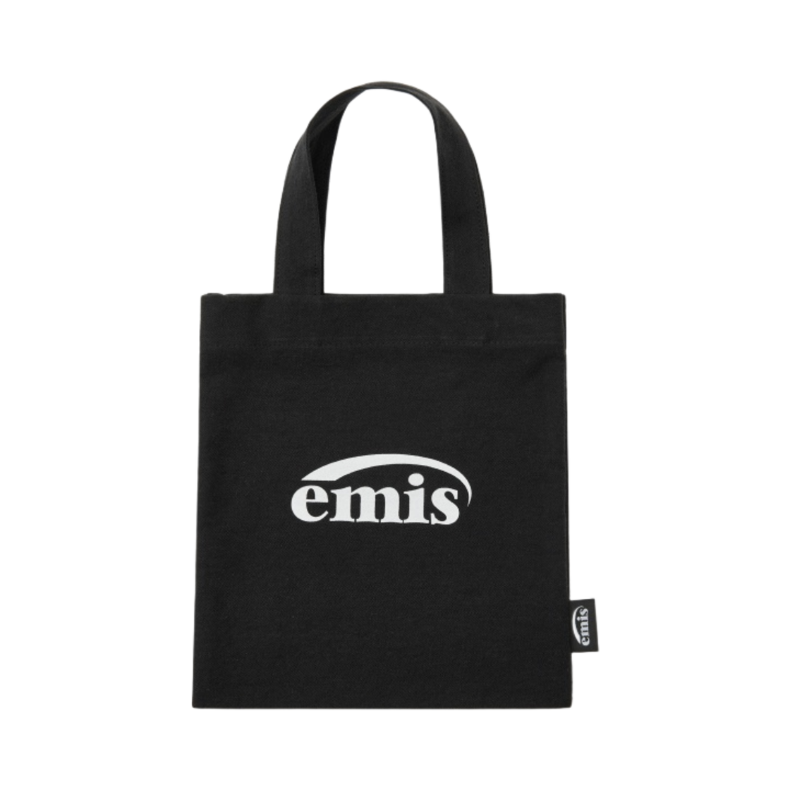 이미스 미니 코튼 에코백 블랙(Emis Mini Cotton Eco Bag Black)