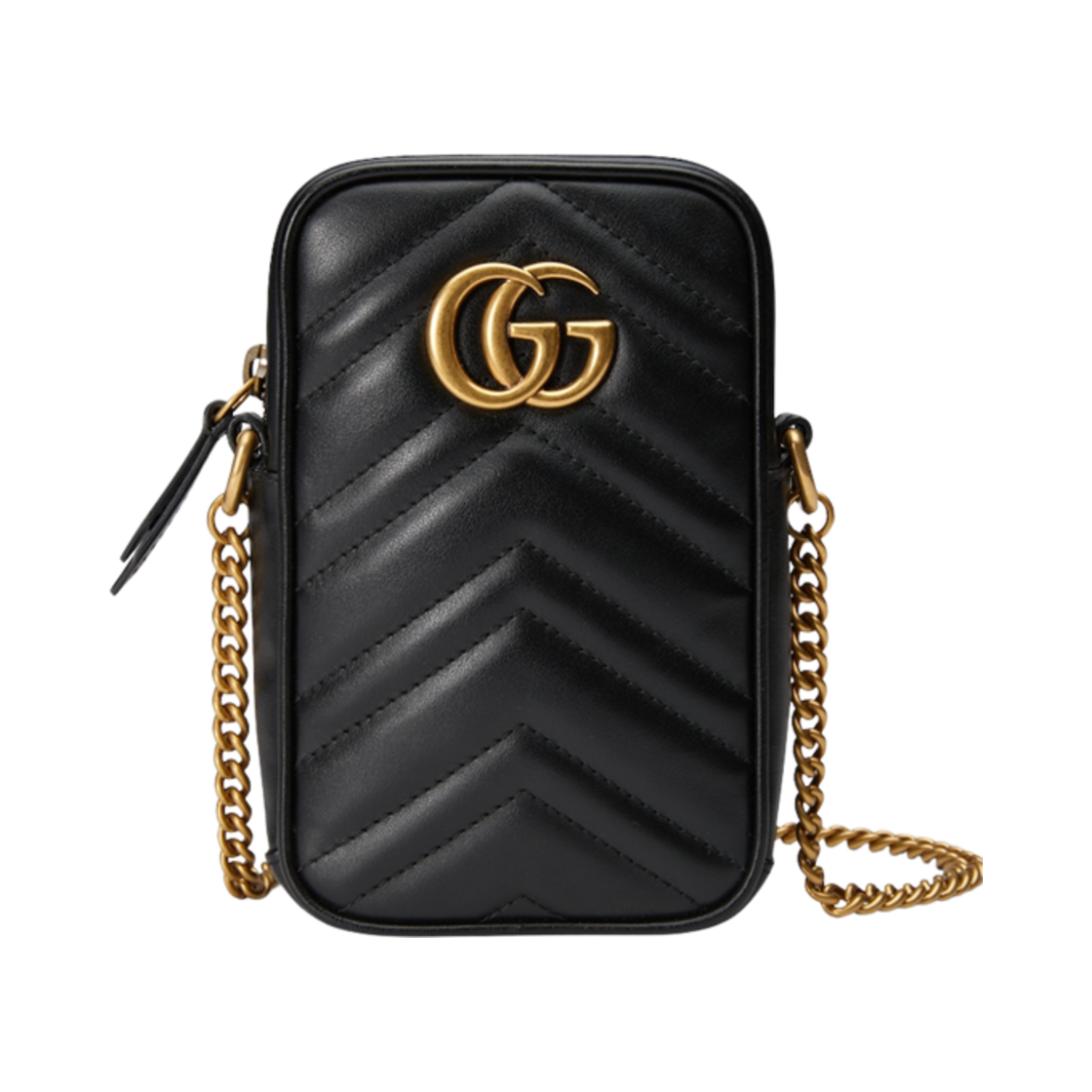 598597-DTDCT-1000 Gucci GG Marmont Mini Bag Black
