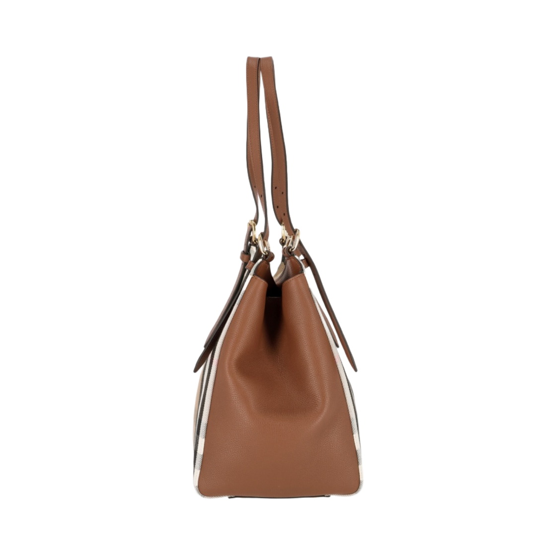 버버리 하우스 체크 캔터비 스몰 숄더백 브라운(Burberry House Check Canterby Small Shoulder Bag Brown) - 3