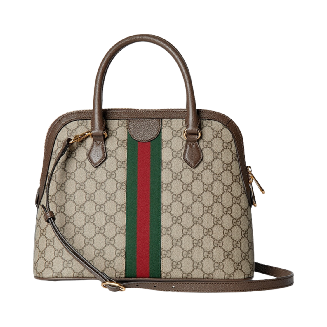 구찌 오피디아 미디움 탑 핸들 백 베이지 에보니(Gucci Ophidia Medium Top Handle Bag Beige Ebony) - 3