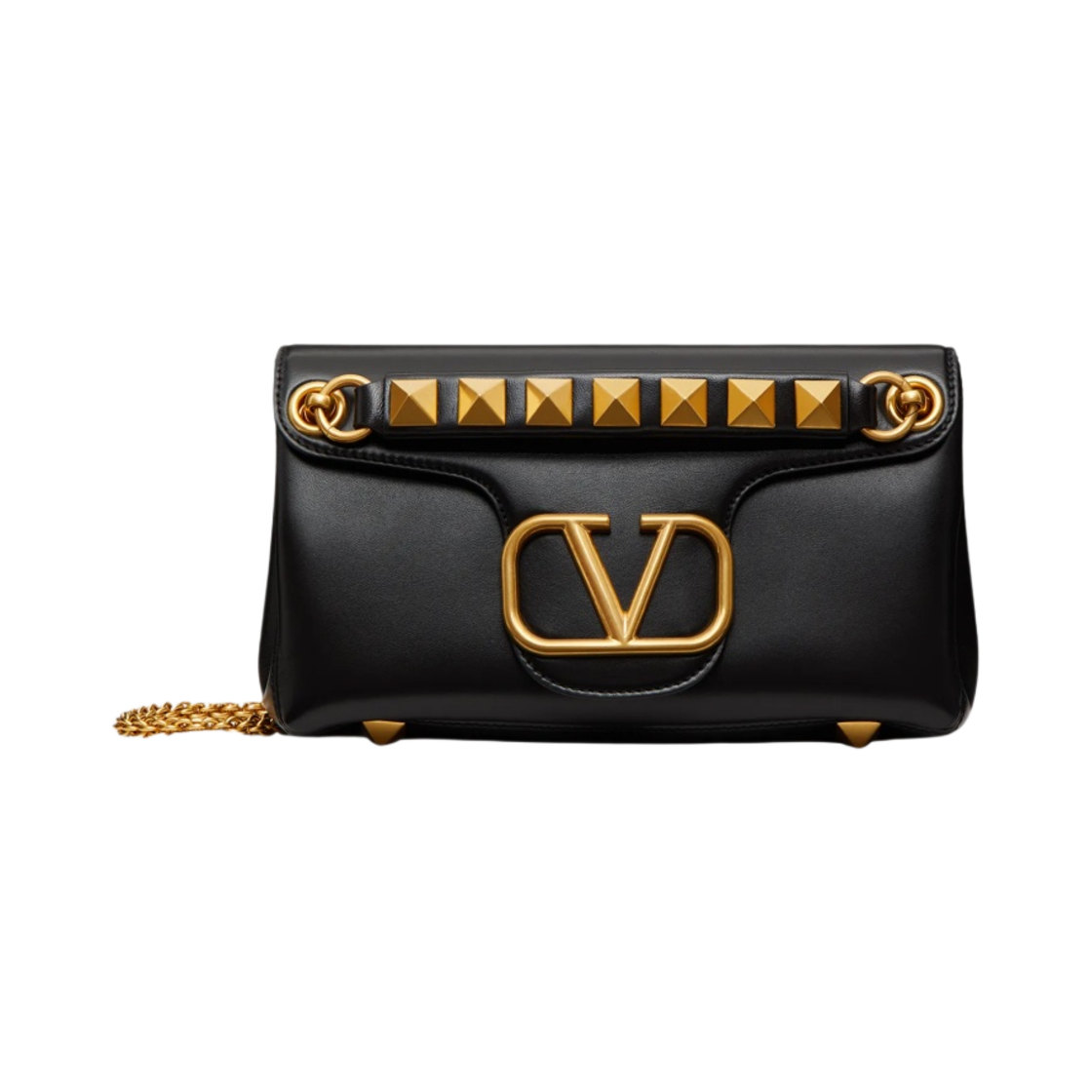 발렌티노 스터드 나파 숄더백 블랙(Valentino Stud Nappa Shoulder Bag Black) - 1