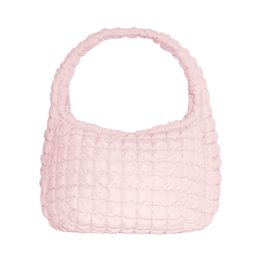 0916460020 COS Quilted Oversized Shoulder Bag Pink