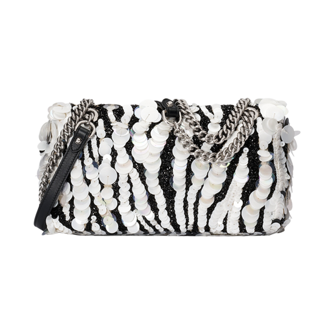 구찌 GG 마몽 스몰 시퀸 숄더백 지브라 시퀸(Gucci GG Marmont Small Sequin Shoulder Bag Zebra Sequin) - 3