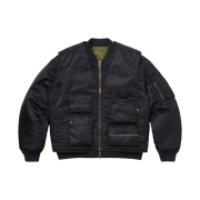 Supreme 2-in-1 Ma-1 + Vest Black - 24SS