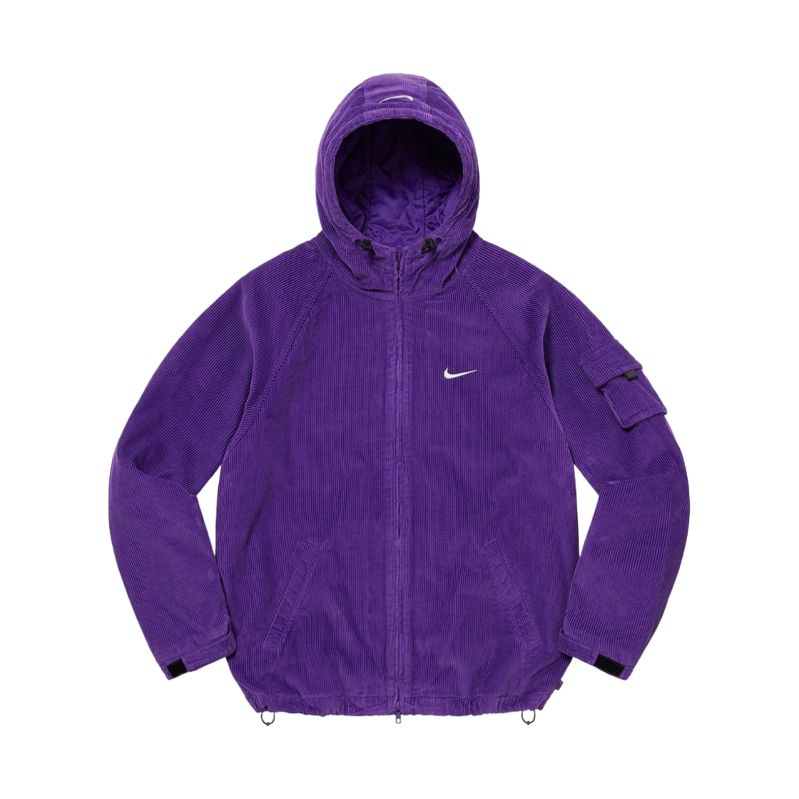 슈프림 x 나이키 아크 코듀로이 후드 자켓 퍼플 - 22SS