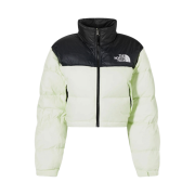 (W) The North Face Nuptse Short Jacket Lime