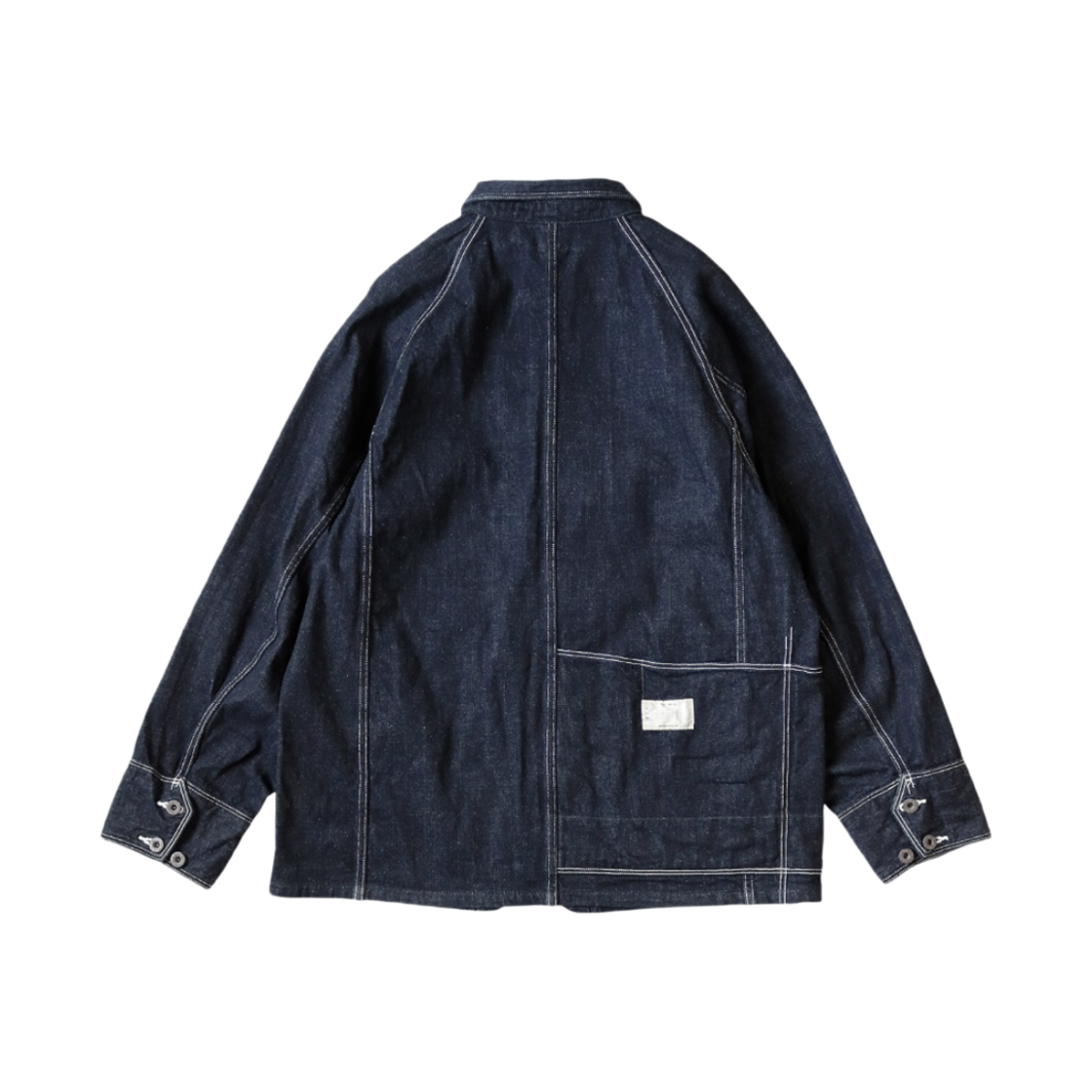 小物 KAPITAL Kapital 12oz Denim Cactus Coverall, Midtone – Glasswing