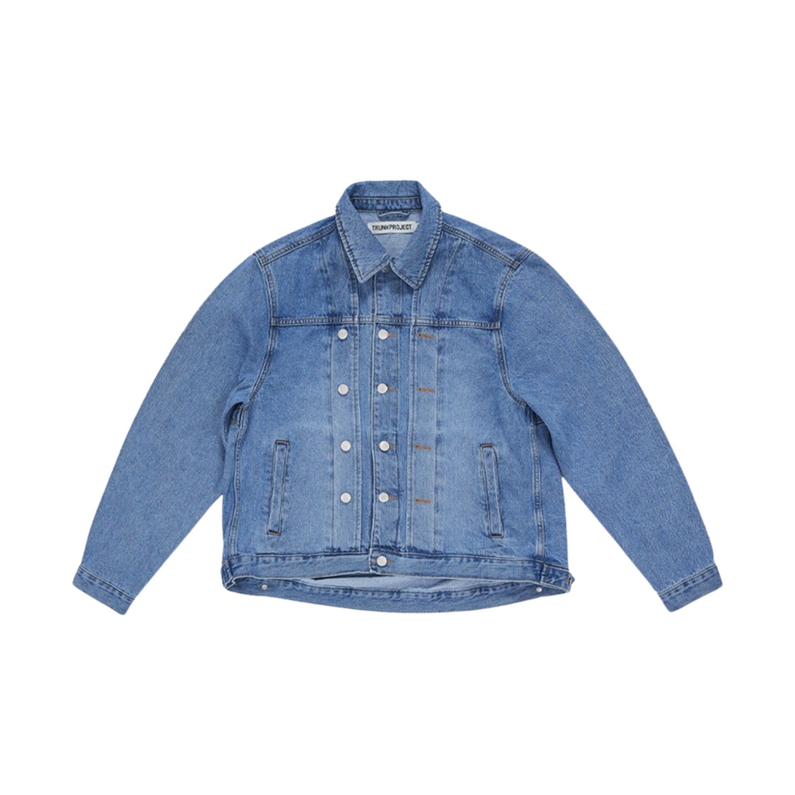 트렁크프로젝트 더블카라 데님 자켓 블루