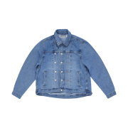 TRUNKPROJECT Double Collar Denim Jacket Blue