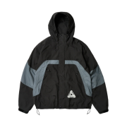 Palace Border Jacket Black - 23FW