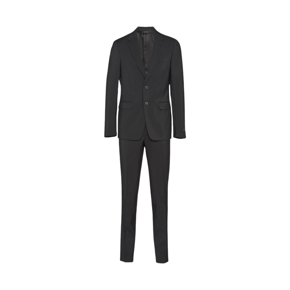 프라다 싱글 브레스티드 울 모헤어 수트 블랙(Prada Single Breasted Wool Mohair Suit Black)