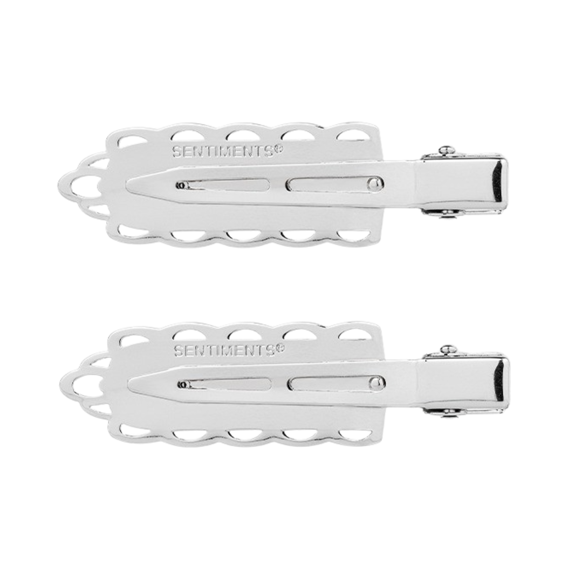 no546s Sentiments No.546 Surfboard Lace Hair pin Silver