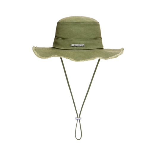 213AC002-5012-560 Jacquemus Le Bob Artichaut Bucket Hat Khaki
