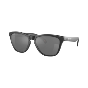 Oakley Frogskins XL Matte Black Frame Prizm Black Polarized Lenses High Bridge Fit