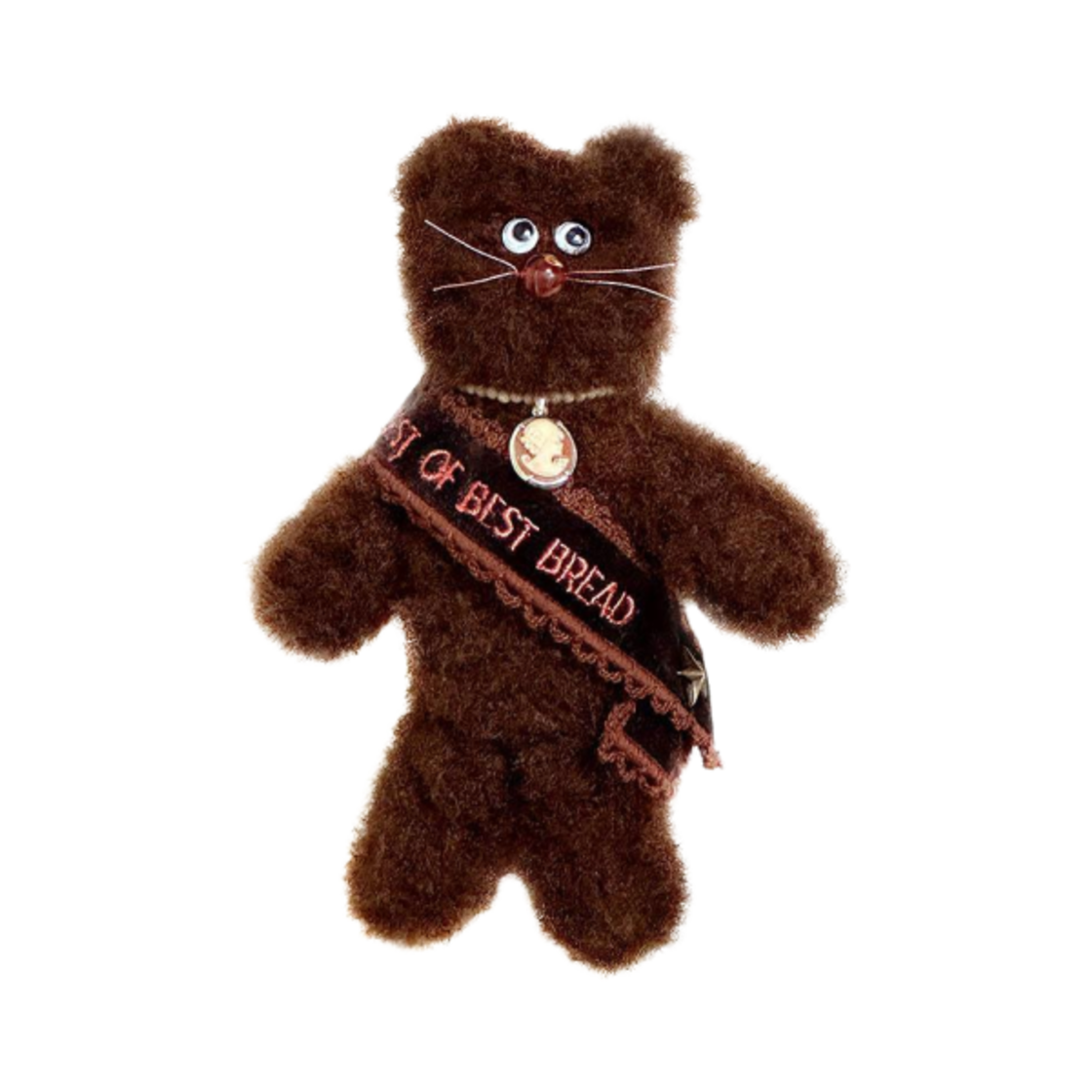 모남희 x 카멜 브레드 카메오 에디션 키링 브라운(Monamhee x Camel Bread Cameo Edition Keyring Brown)