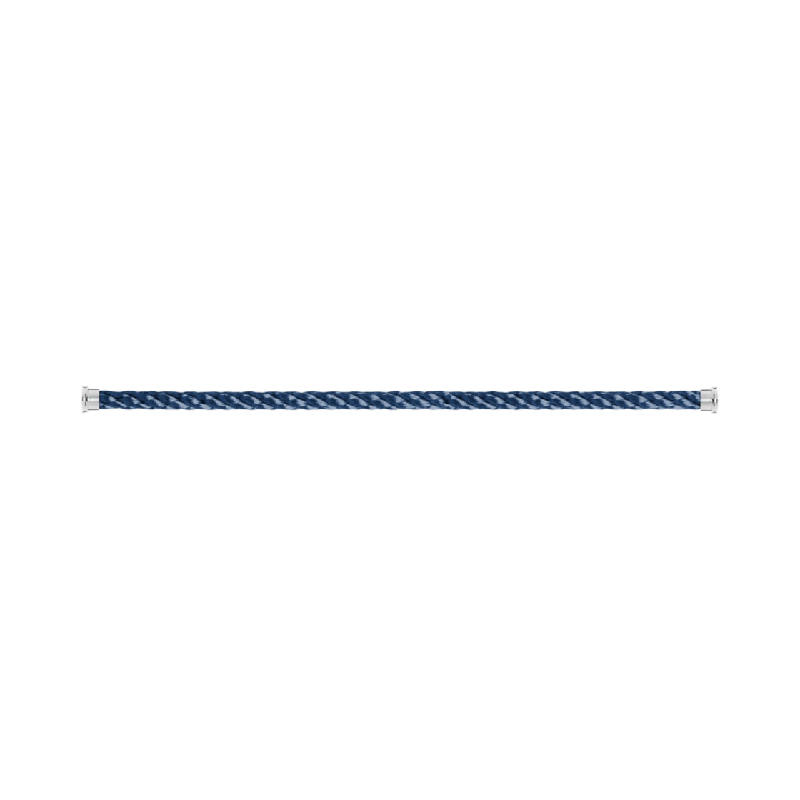 프레드 진 블루 케이블 브레이슬릿 라지 스틸(Fred Jean Blue Cable Bracelet Large Steel)