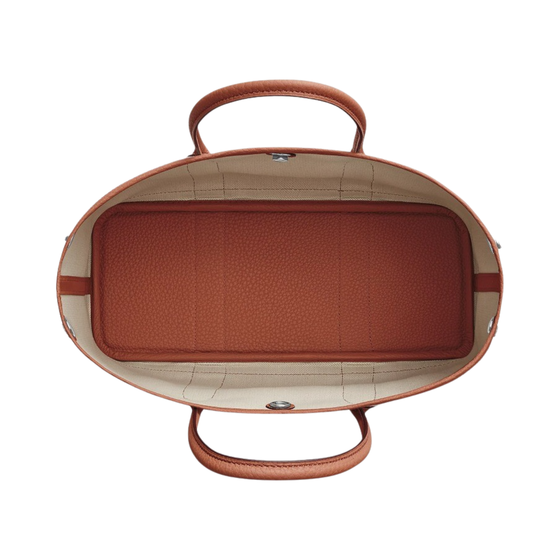 에르메스 가든 파티 30 백 캔버스 네곤다 & 팔라듐 하드웨어 베통 퀴브레(Hermes Garden Party 30 Bag Canvas Negonda & Palladium Beton Cuivre) - 3