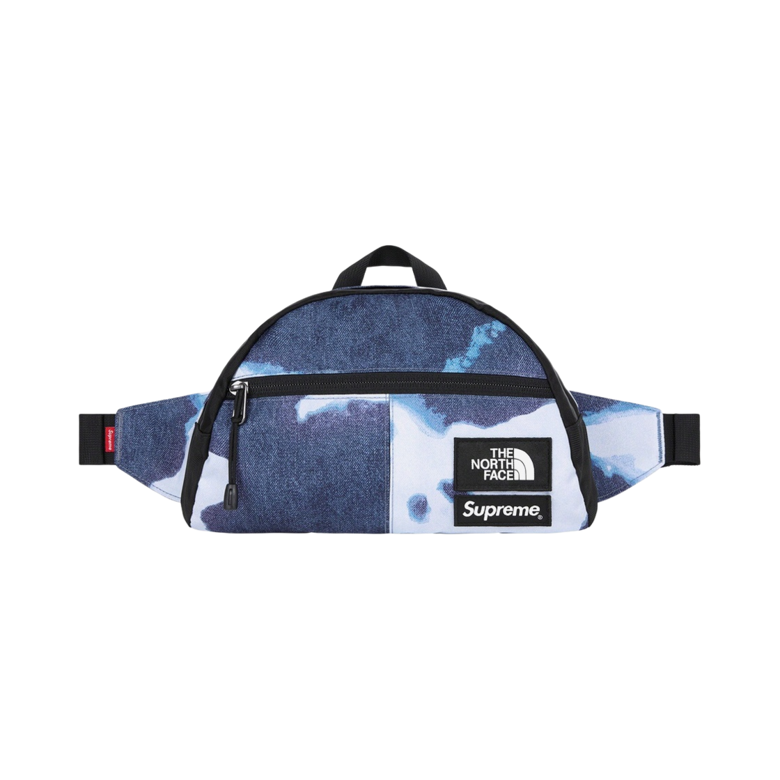 슈프림 x 노스페이스 블리치드 데님 프린트 루 2 인디고 - 21FW