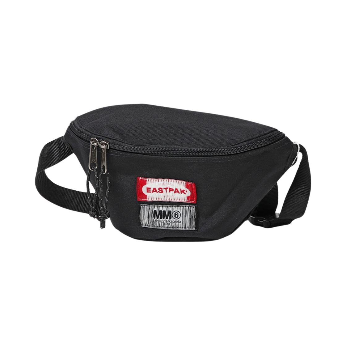 S63WB0021P4454T8013/EK0A5BAVQ76 MM6 Maison Margiela x Eastpak Reversible Bum Bag Black White