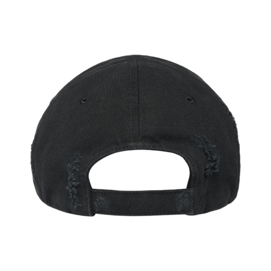 발렌시아가 Bal.com 프론트 피어싱 캡 블랙 페이디드(Balenciaga Bal.com Front Piercing Cap Black Faded) - 3