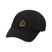 Heritage Floss Crest Twill Washed Cap Black