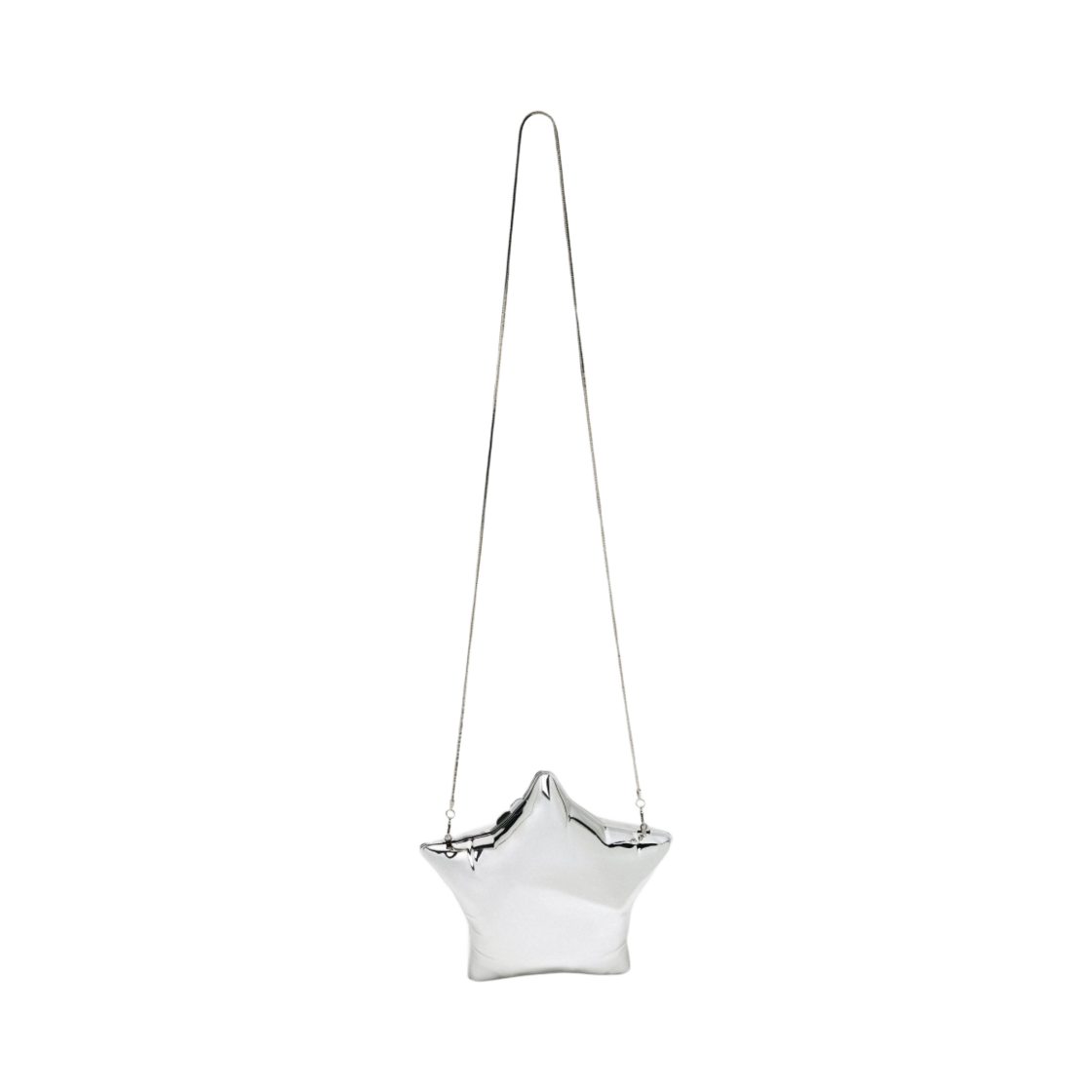자라 스타 박스 백 실버(Zara Star Box Bag Silver)