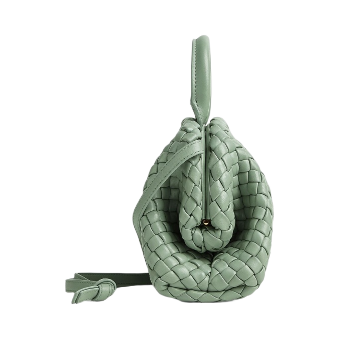 709465V01D13403 Bottega Veneta Mini Handle New Sauge - #2