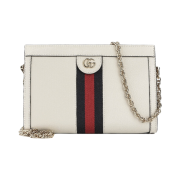 Gucci Ophidia Chain Shoulder Bag White