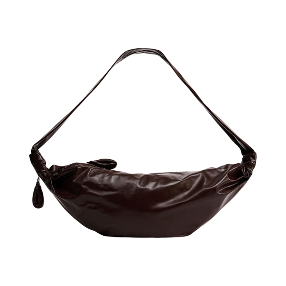 르메르 미디움 소프트 크루아상 백 페이퍼 레더 로스티드 피칸(Lemaire Medium Soft Croissant Bag Paper Leather Roasted Pecan) - 1