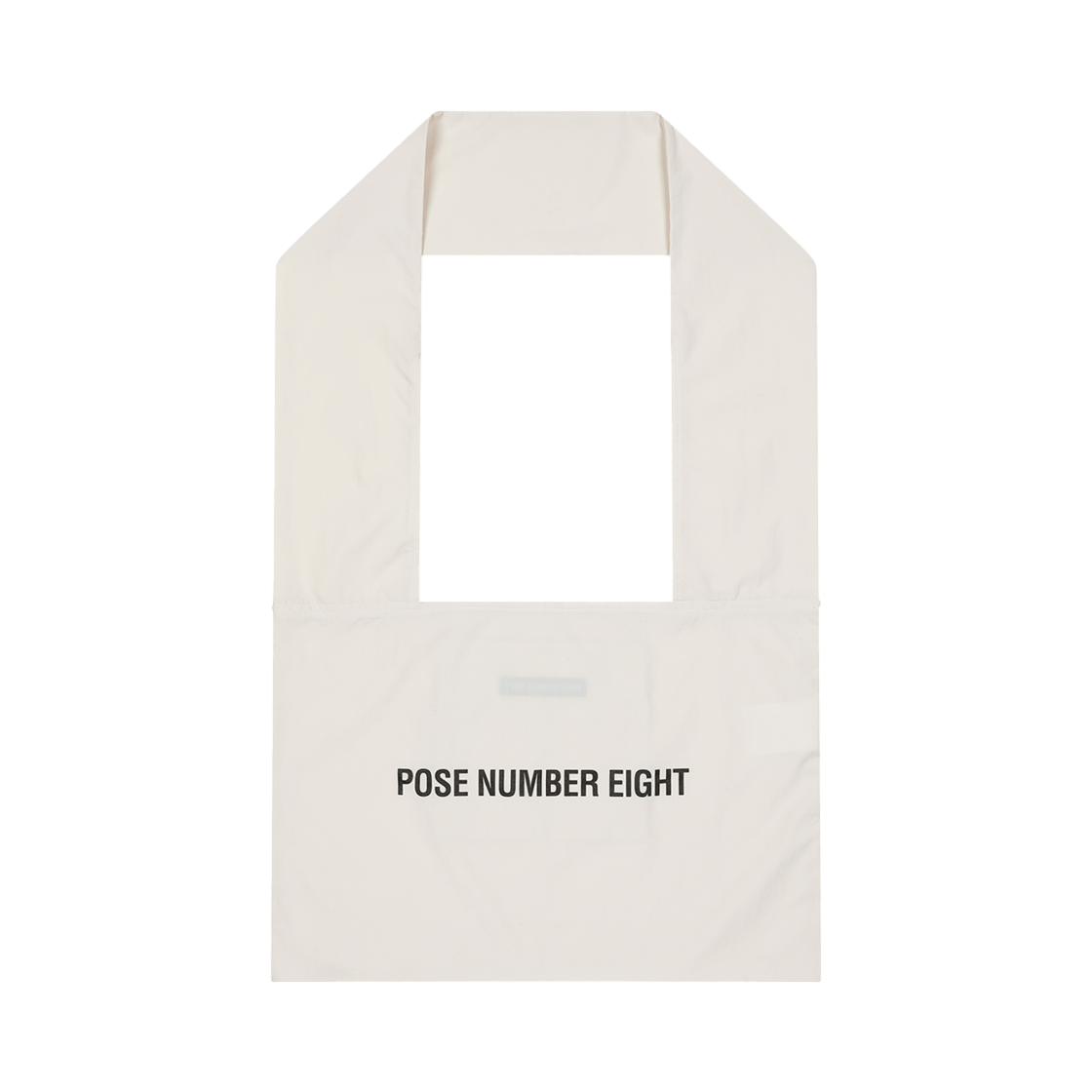 포즈넘버에잇 나일론 크로스 백 아이보리