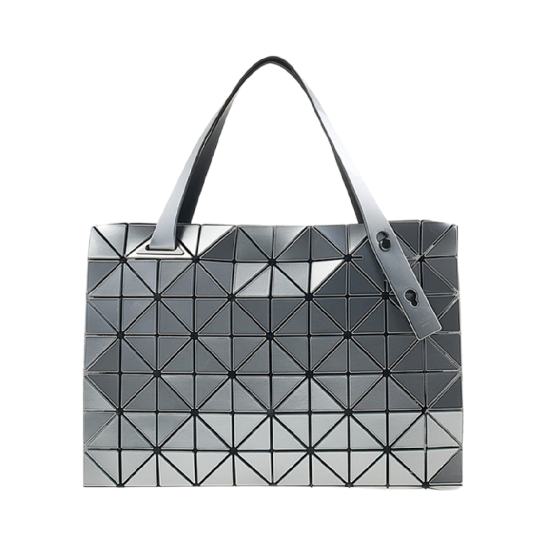 AG421-91 Bao Bao Issey Miyake Carton Tote Bag Silver