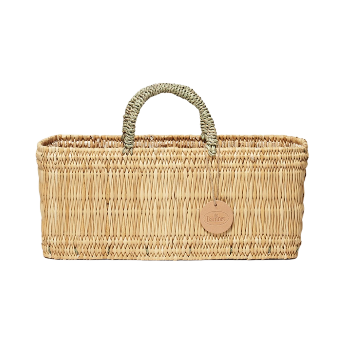 더 바넷 리드 스토리지 미디움 베스킷 바이 보헤미아 LTD. 내츄럴(The Barnnet Reed Storage Medium Basket By Bohemia LTD. Natural)