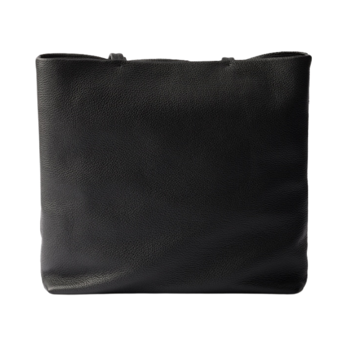 프라다 라지 레더 토트백 블랙(Prada Large Leather Tote Bag Black) - 2