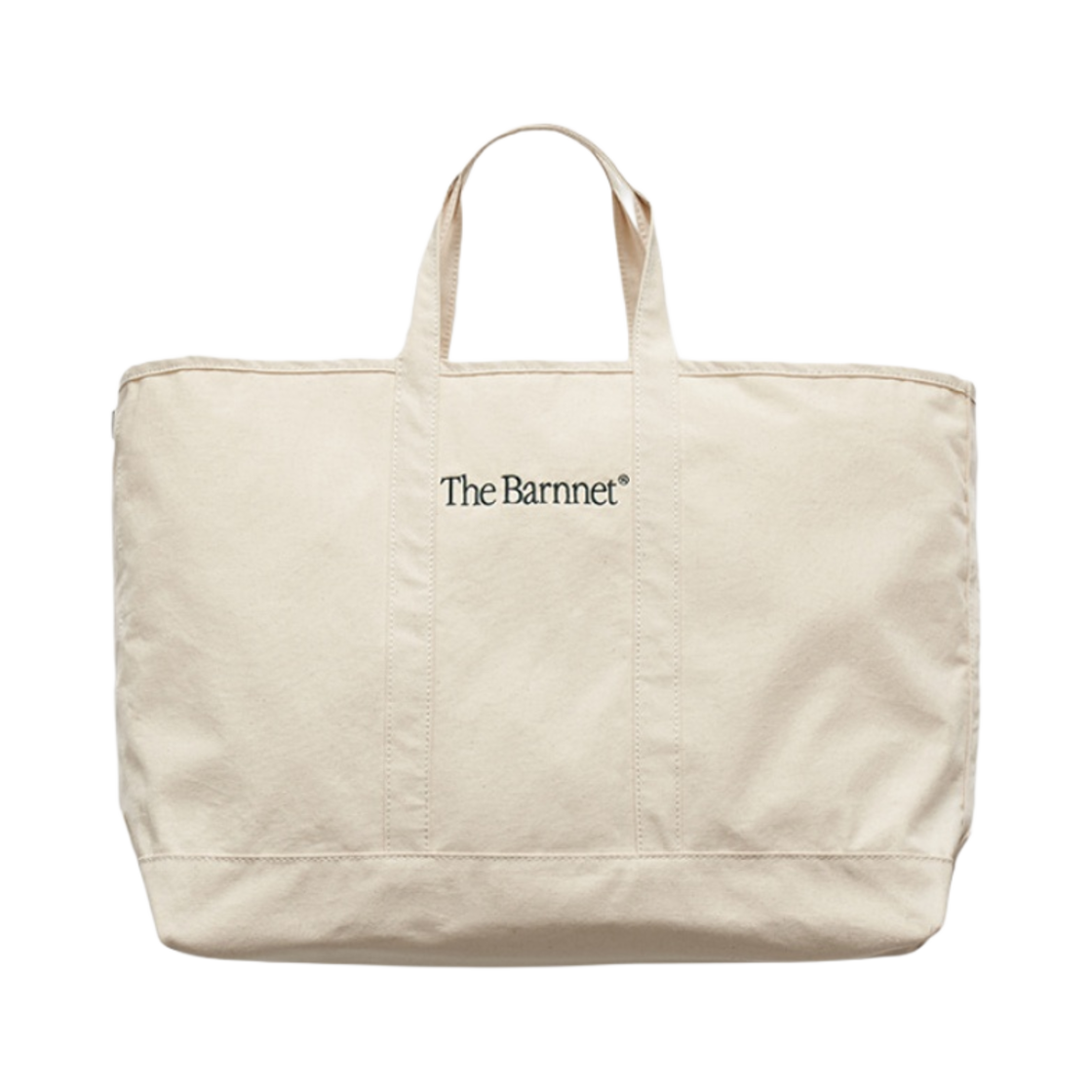 - The Barnnet Canvas Farming Tote Bag Ivory