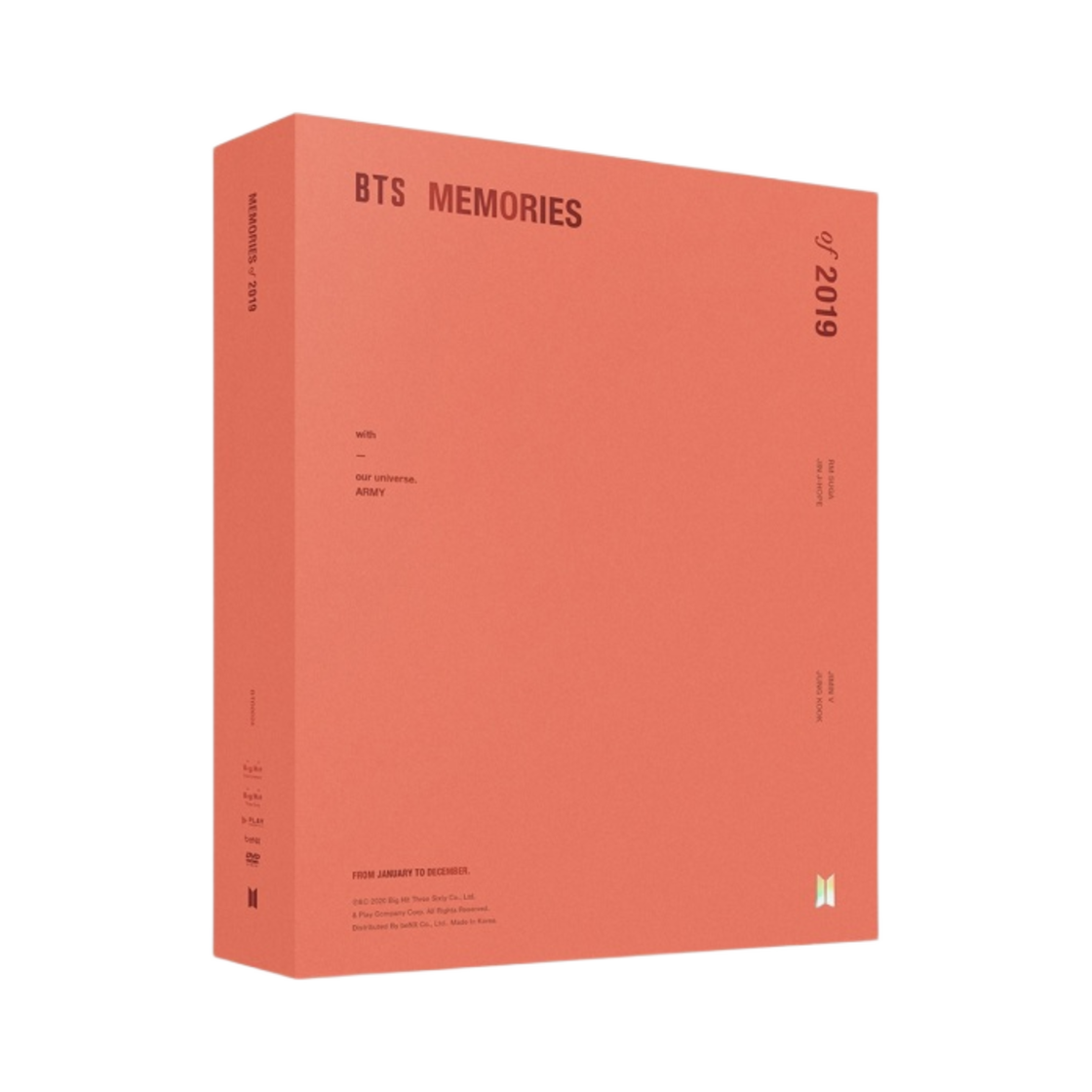 방탄소년단 메모리즈 2019 DVD(BTS Memories of 2019 DVD) - 1