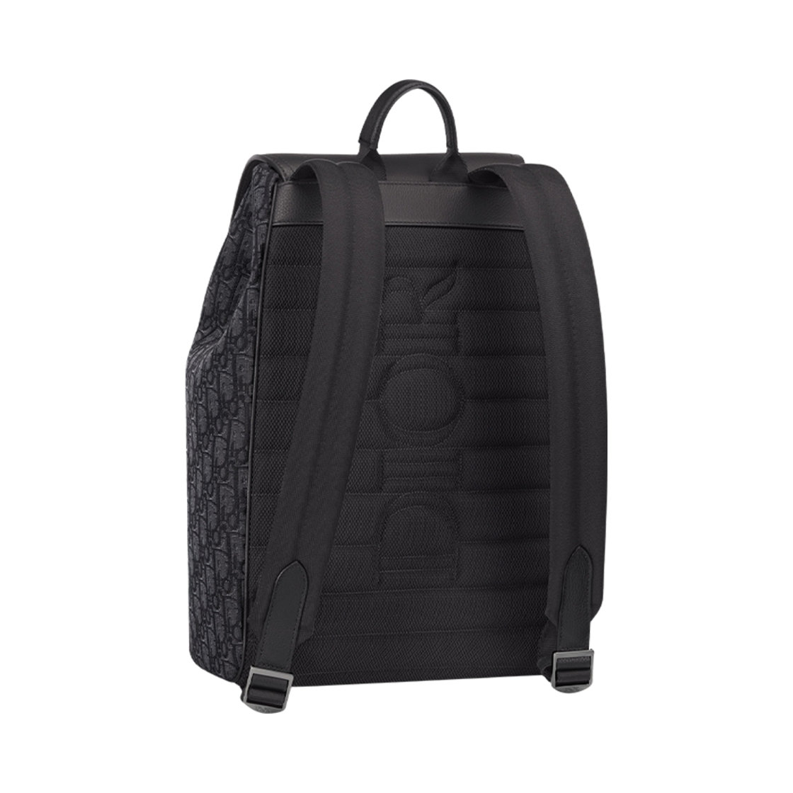디올 새들 백팩 블랙(Dior Saddle Backpack Black) - 3