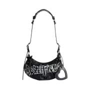 Balenciaga Le Cagole Xs Shoulder Bag DIY Metalin Black