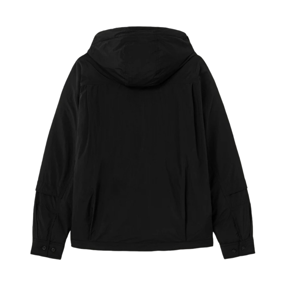 준지 나일론 다운 후드 코치 셔츠 블랙 - 23FW(Juun.J Nylon Down Hoodie Coach Shirt Black - 23FW) - 2