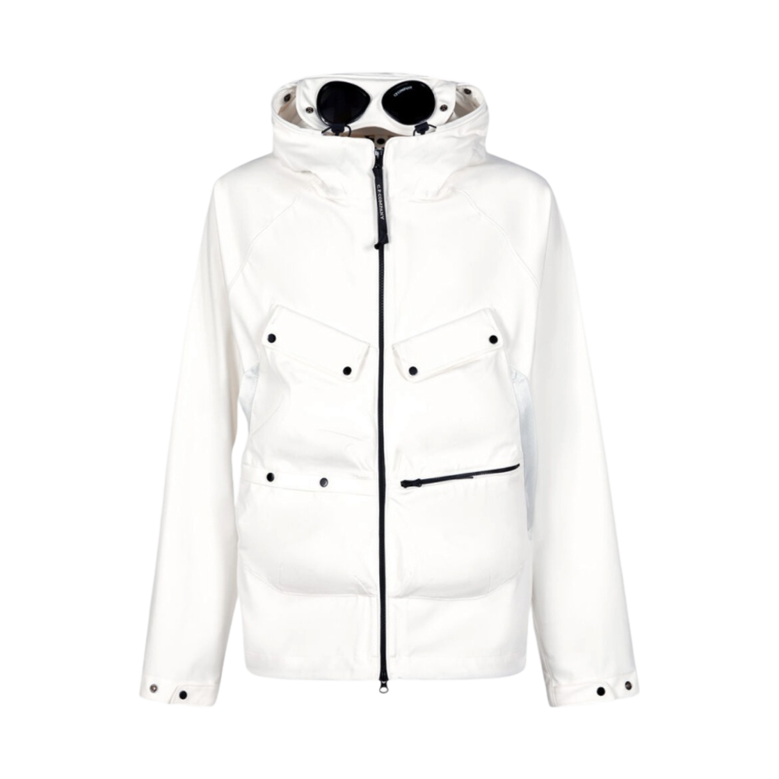C.P. 컴퍼니 쉘-R 고글 자켓 거즈 화이트 - 23SS(C.P. Company Shell-R Goggle Jacket Gauze White - 23SS) - 1