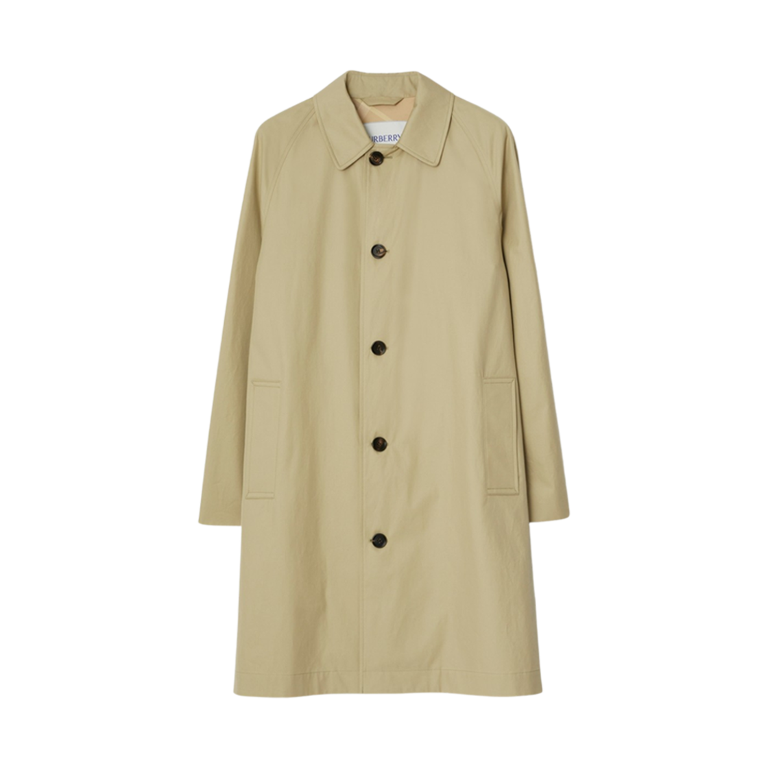 버버리 렝스 개버딘 카 코트 헌터(Burberry Mid-Length Gabardine Car Coat Hunter) - 1