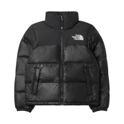 (W) The North Face Nuptse On Ball Jacket Black
