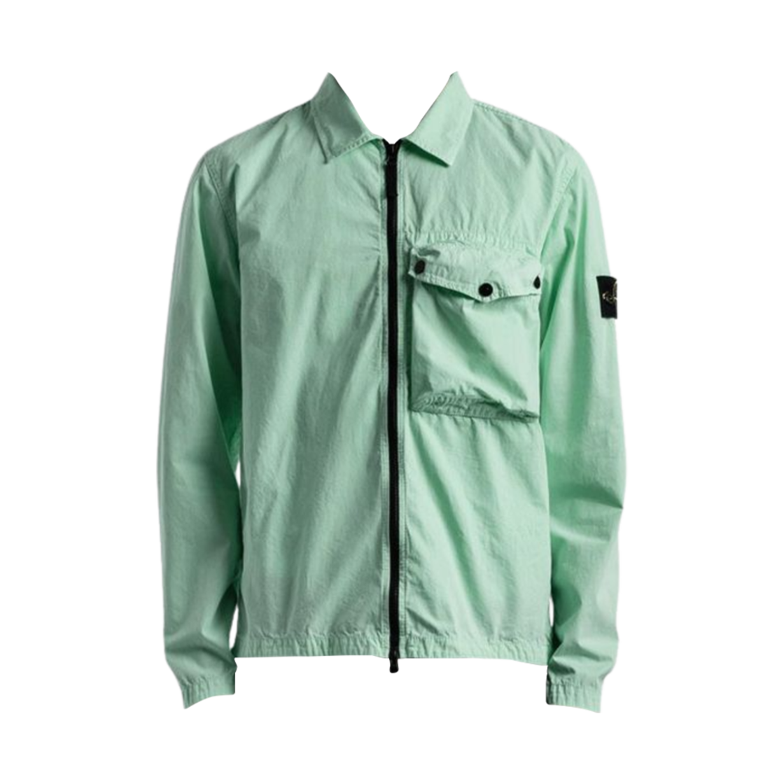 7415117WN-V0114 Stone Island 117WN T.CO+OLD Overshirt Aqua - 21SS