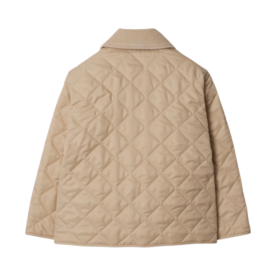 (키즈) 버버리 퀼티드 반 자켓 페일 스톤((Kids) Burberry Quilted Barn Jacket Pale Stone) - 2
