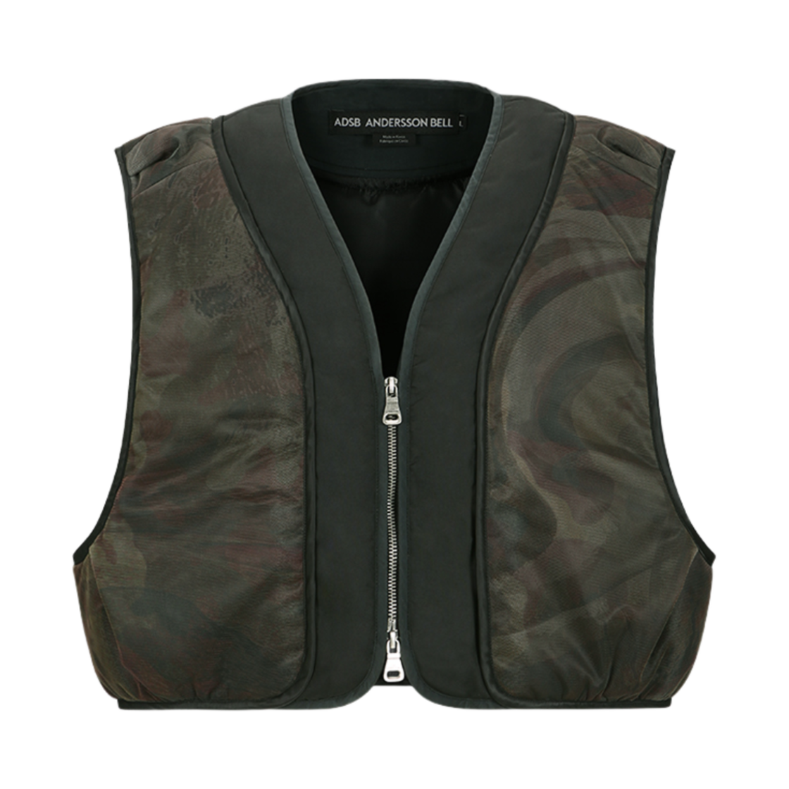 ADSB 앤더슨벨 메쉬 패디드 베스트 블랙