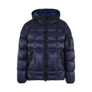 C.P. Company DD Shell Hooded Down Jacket Blue - 21FW