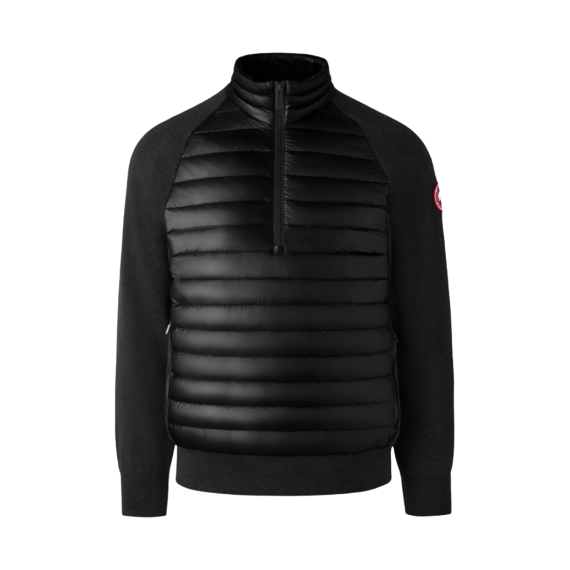 캐나다 구스 하이브릿지 니트 패커블 풀오버 블랙(Canada Goose Hybridge Knit Packable Pullover Black) - 1